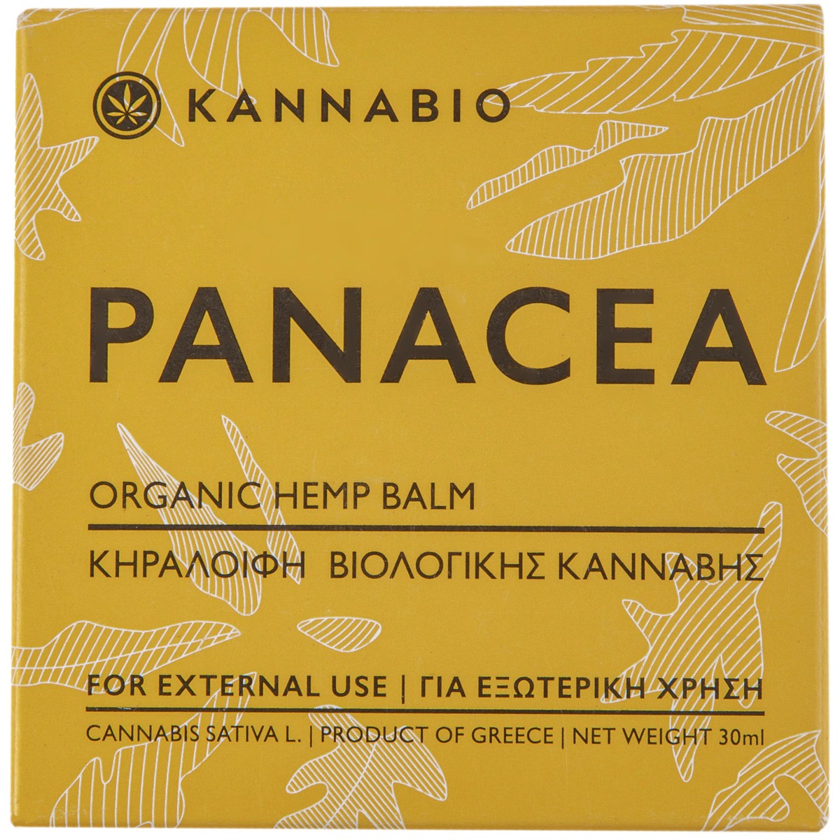 Κηραλοιφή Βιολογικής Κάνναβης "Panacea" (40 ml)