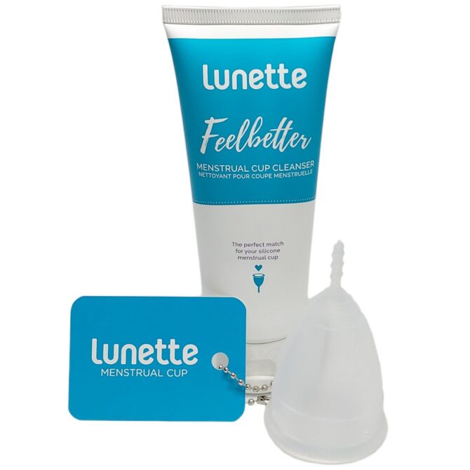 Lunette Menstrual Cup Cleanser Group Photo