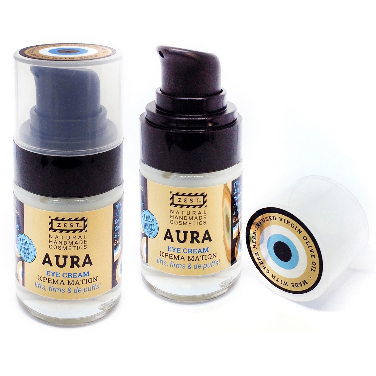 Κρέμα Ματιών Aura για Μαύρους Κύκλους (15 ml)
